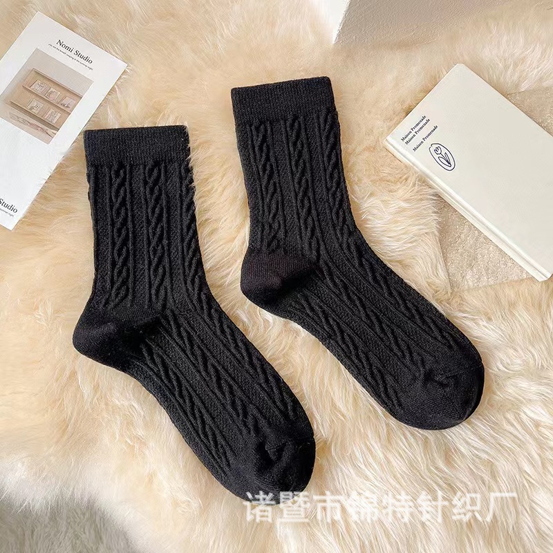 夏用純綿靴下 女性用 万能 ミドル丈 新疆綿 吸汗 防臭 抗菌靴下 甘くて美しい 綿100%靴下 諸曁|undefined