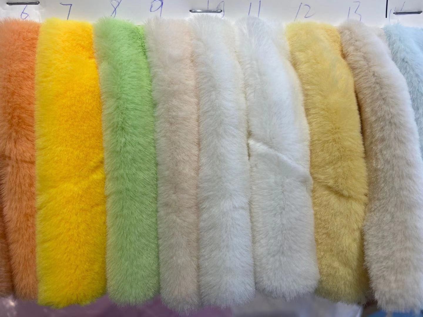 600g conejo visón pequeña tela de visón europeo súper suave delgada suave conejo visón imitación conejo piel collar zapatos y sombreros caliente bolso ropa forro