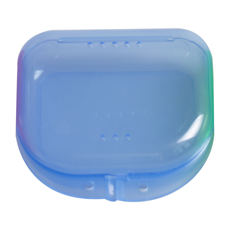 Caja de almacenamiento dental, caja de prótesis, caja de portadora, caja de almacenamiento de dientes, caja de almacenamiento de dientes abierta, caja de fundos molares, caja de corrección