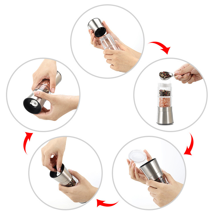 [Source Factory] Cross-border hot selling 304 two-in-one double-head…