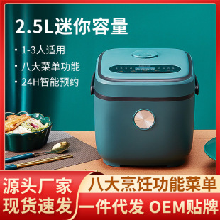 Mini rice cooker smart 2-3 multi-functional small rice cooker household kitchen appliances factory direct gift