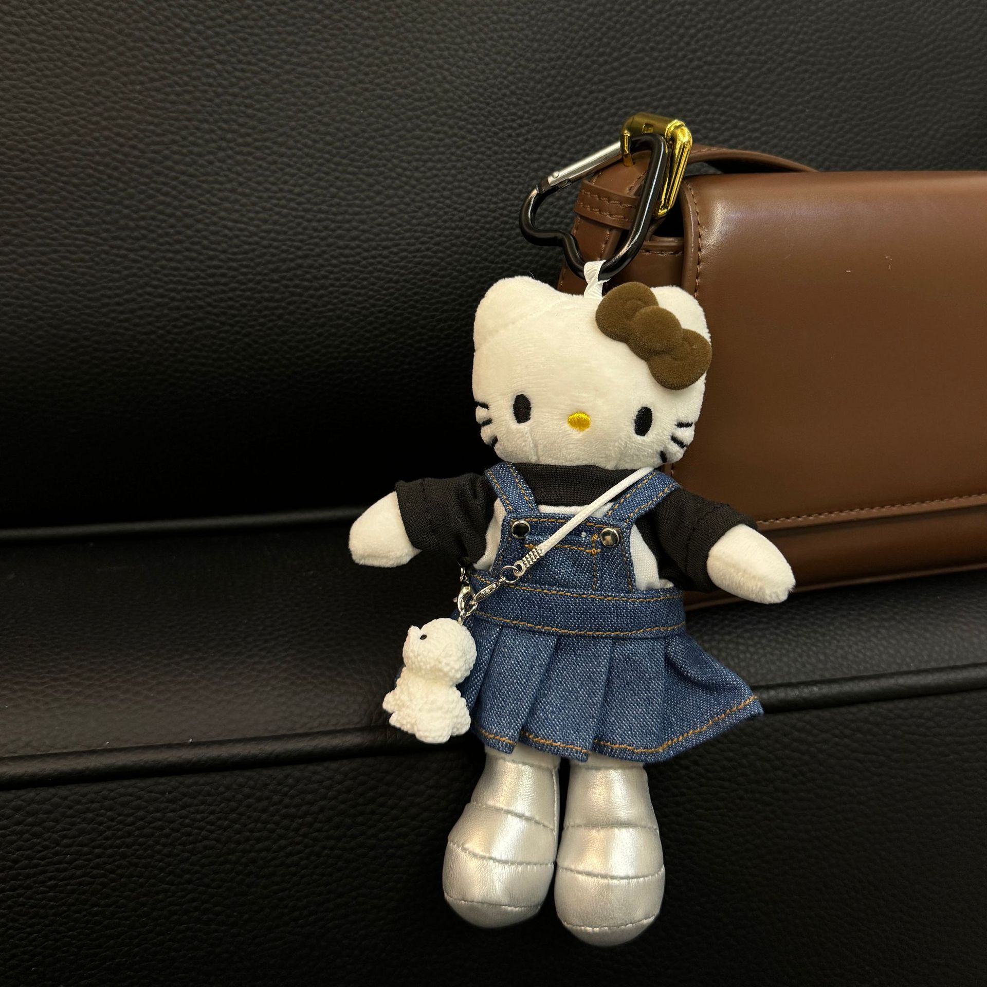 新品可爱いロングレギンスキティぬいぐるみスカートきせかえ人形ドレスins风人形饰りリュックサックキーホルダー