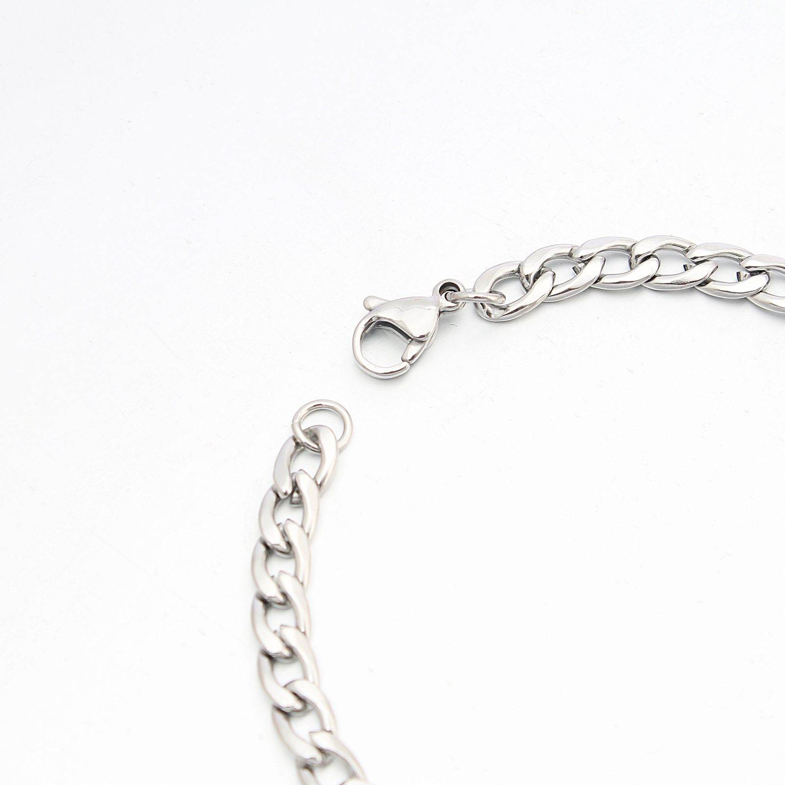 Letter Casual Simple Style 304 Stainless Steel Bracelets In Bulk display picture 3