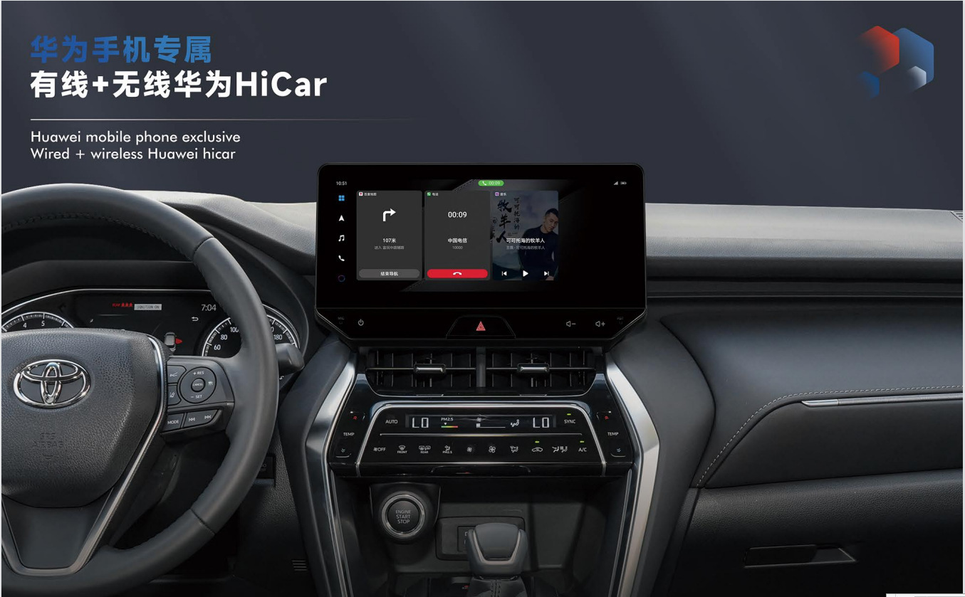 Suitable for Toyota Sienna Panoramic 360 Android 12 Modified Central Control Large-Screen Navigation All-In-One Display