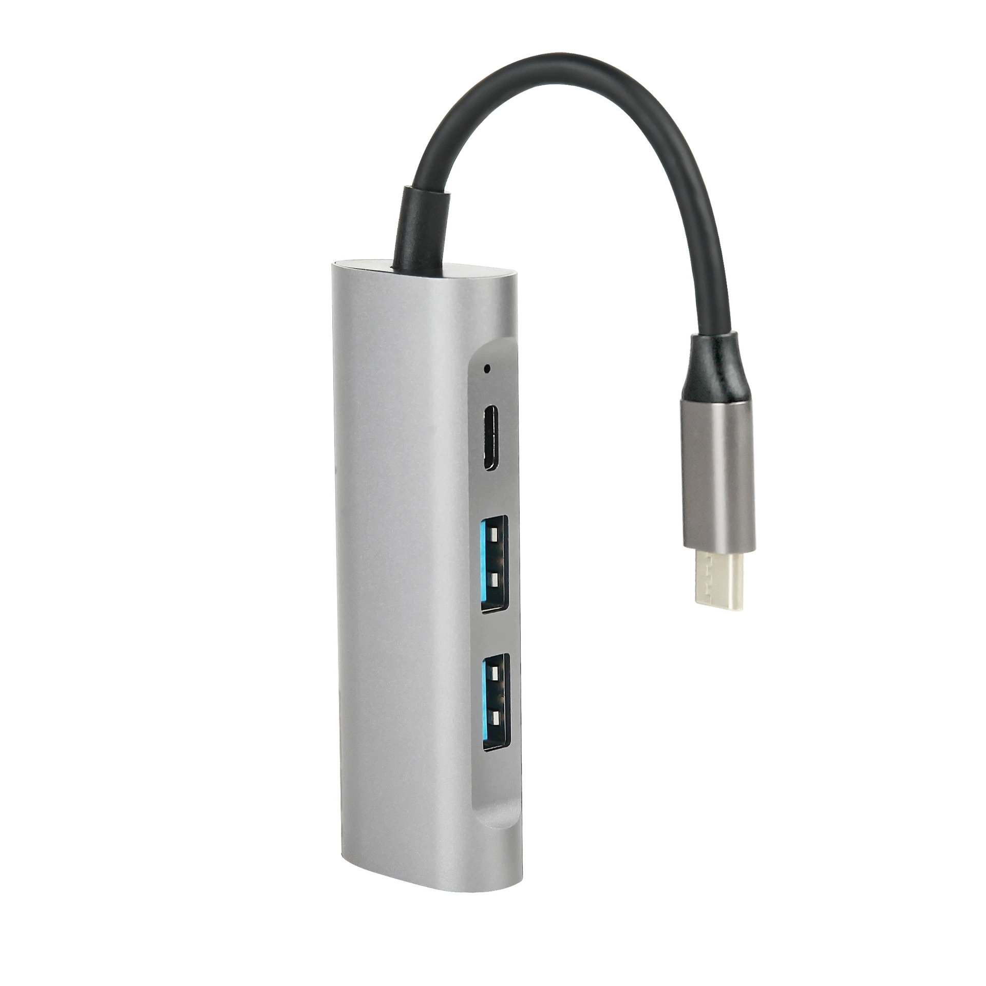 Кросс‑бордер typec usb интерфейс расширитель док‑станция хаб хаб расширение док четырех в одном с PD адаптером