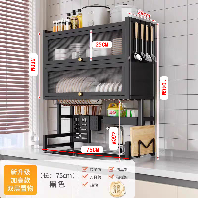 cocina drenaje rack platos rack platos palillos cubiertos rack de almacenamiento fregadero de almacenamiento lavavajillas rack de almacenamiento
