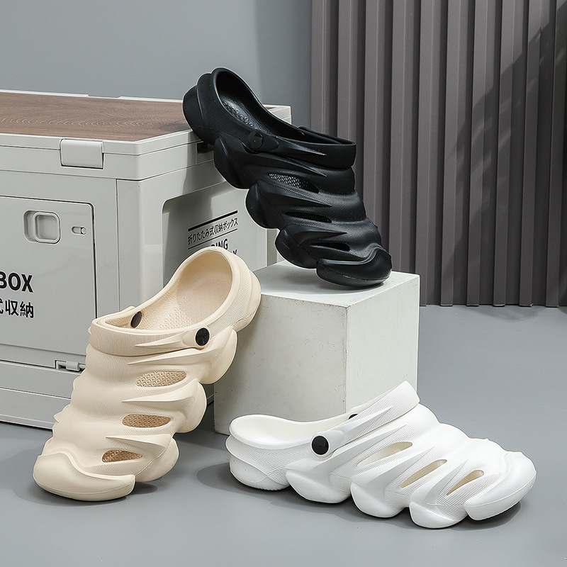 Dongdong zapatos para hombres de verano nuevo estilo de moda hombre gran coco zapatillas deportivas casuales de moda antideslizantes sandalias EVA