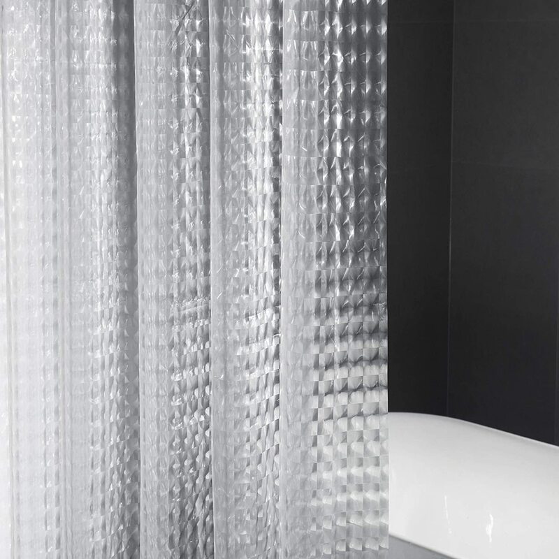 Eva Waterproof Bathroom Curtain 3D Cat Eye Bathroom Partition Curtain Kaleidoscope Dormitory Shower Curtain Cross-Border Supply Mildew-Proof Eva Waterproof Bathroom Curtain 3D Cat Eye Bathroom Partition Curtain Kaleidoscope Dormitory Shower Curtain Cross-Border Supply Mildew-Proof