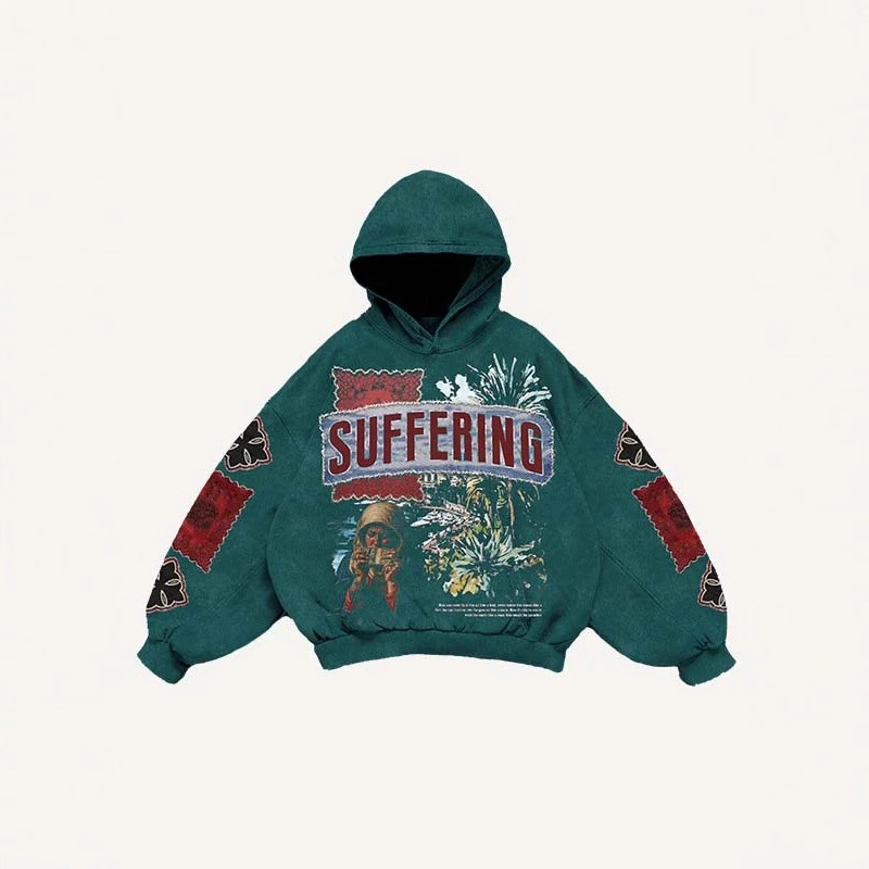 2025 Cross-Border Amazon Aliexpress New American Money Fashion Brand Sweatshirt 3D Printed Hoodie