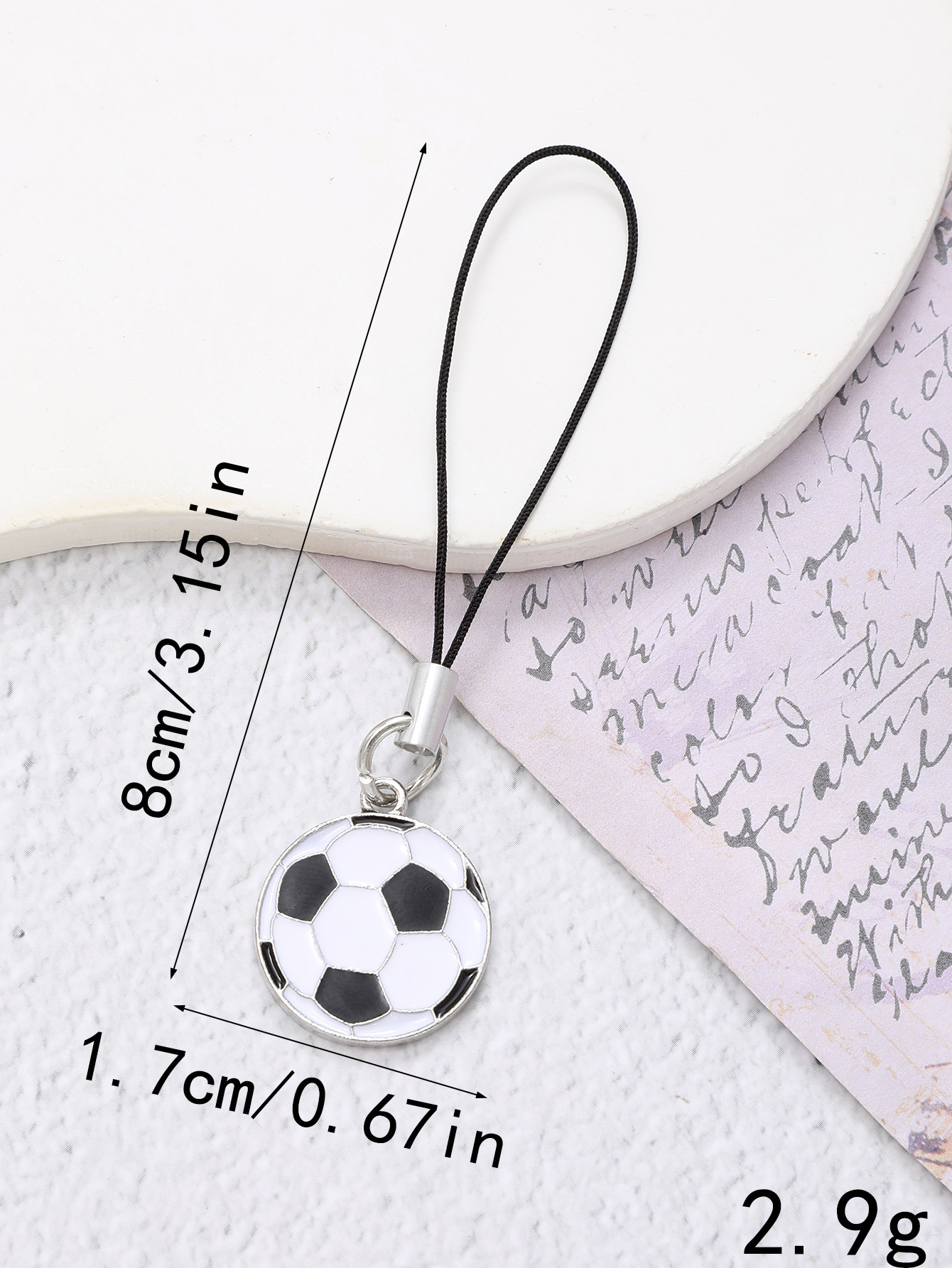 Cadena Colgante para Teléfono de Oso, Acrílico Galvanizado DIY, para Funda de Celular y Bolso image 135