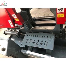 卧式金属带锯床设备 建筑工程钢筋锯切机 小型不锈钢板切断机