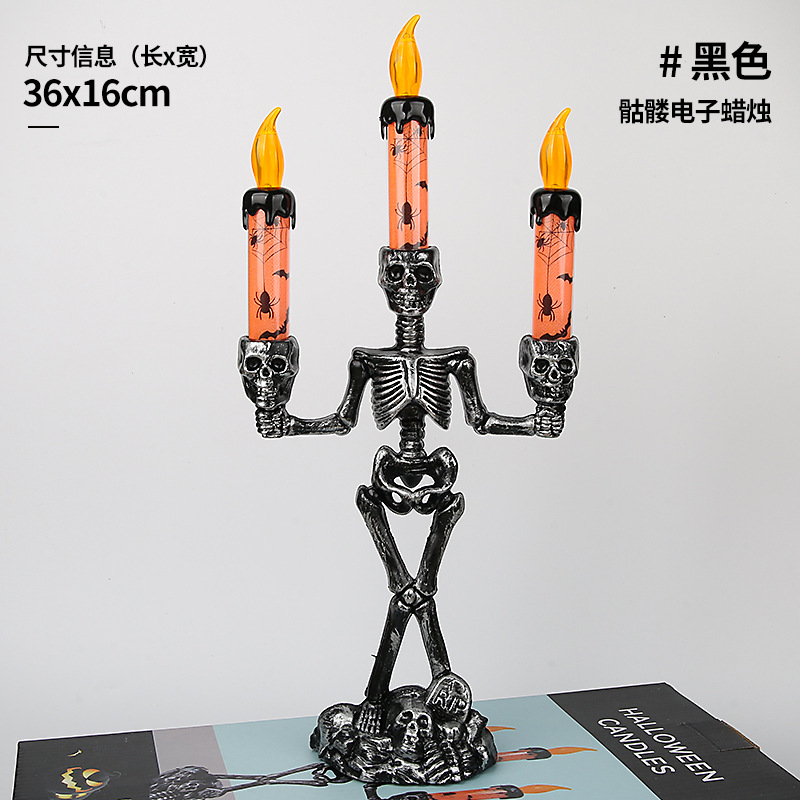 Lámpara de calabaza de Halloween bolsas de caramelo decoración de Halloween bolsas de azúcar decoración suministros de fiesta truco fantasma props de juego