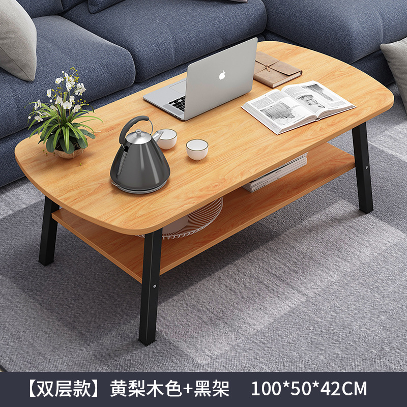 Madera de pera amarilla + marco negro 100x50