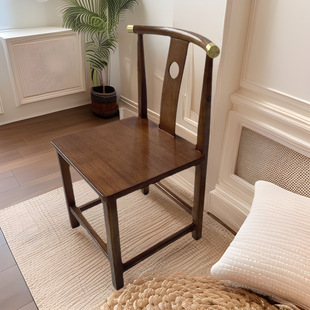 New Chinese Tea Chair, Solid Wood Dining Chair, Tea Room Chair, Tea Table Special Chair, Chinese Dining Chair, Solid Wood Backrest Chair, Armchair