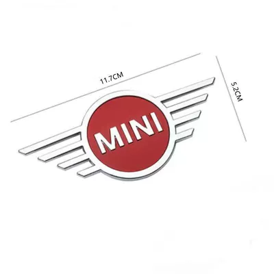 Series F54F55F60 Modified Logo – Car logo - silver-red