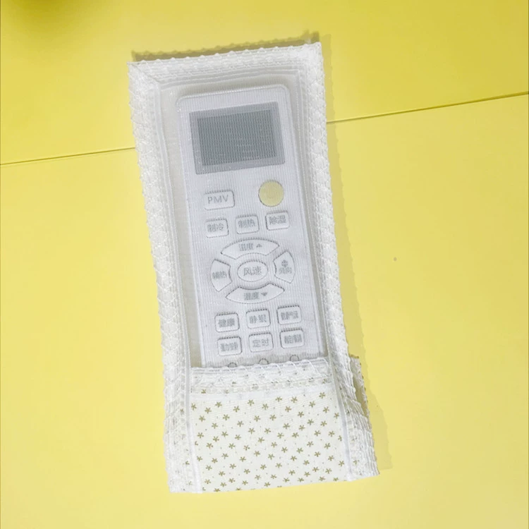 Бесплатный тканевый пульт дистанционного управления телевизор кондиционер крышка пульта дистанционного управления многоцветная опционально оптовая продажа