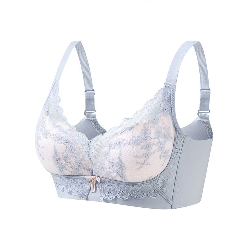 Summer breathable wireless bra, supporting underwear, bra top