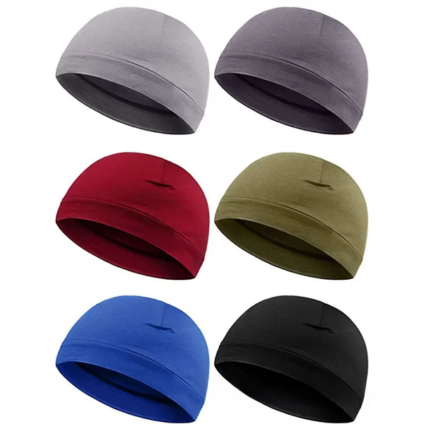 Outdoor Cycling Windproof Sunscreen Sports Hat Sweat-absorbent Quick-drying Sports Soft Hat Headgear Hat Bicycle Motorcycle Liner