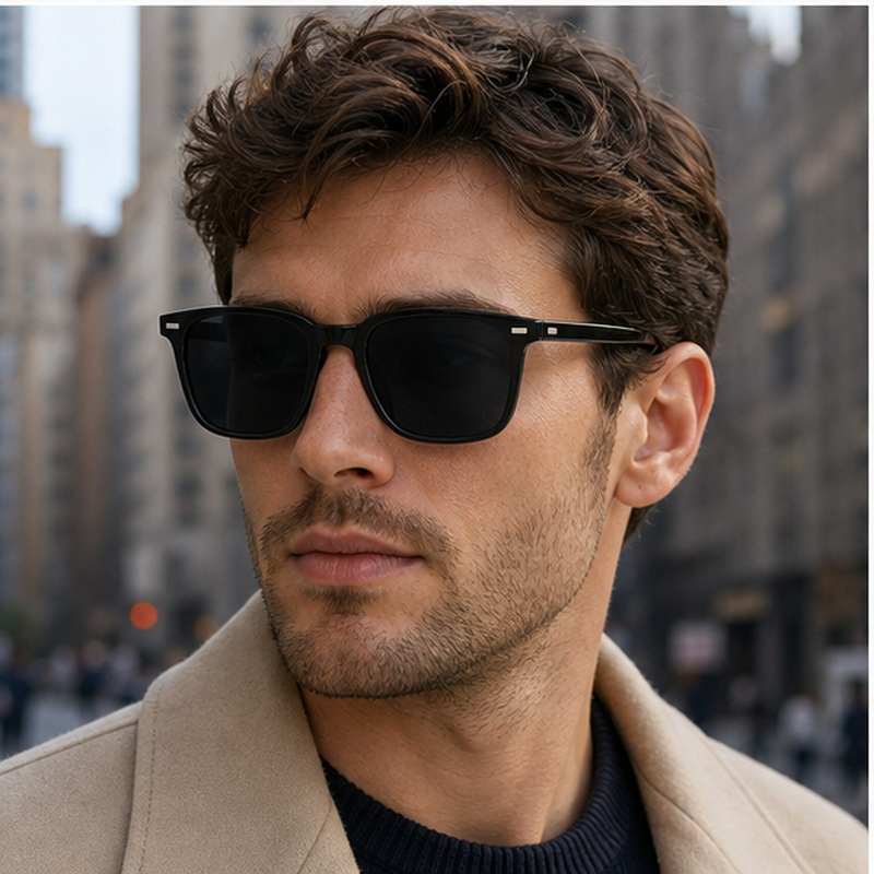 Men's high-end sunglasses with a stylish look, large-face sun protection, 2026 new trendy UV protection Miding sunglasses Men's high-end sunglasses with a stylish look, large-face sun protection, 2026 new trendy UV protection Miding sunglasses