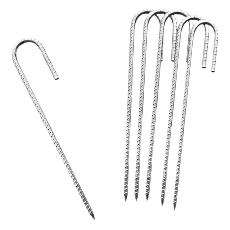 Специально разработанные для трансграничных производителей, сверхпрочные колышки для палаток и батутов 6-8 мм