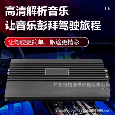 Car-Mounted High-Power Class D Other Car Video