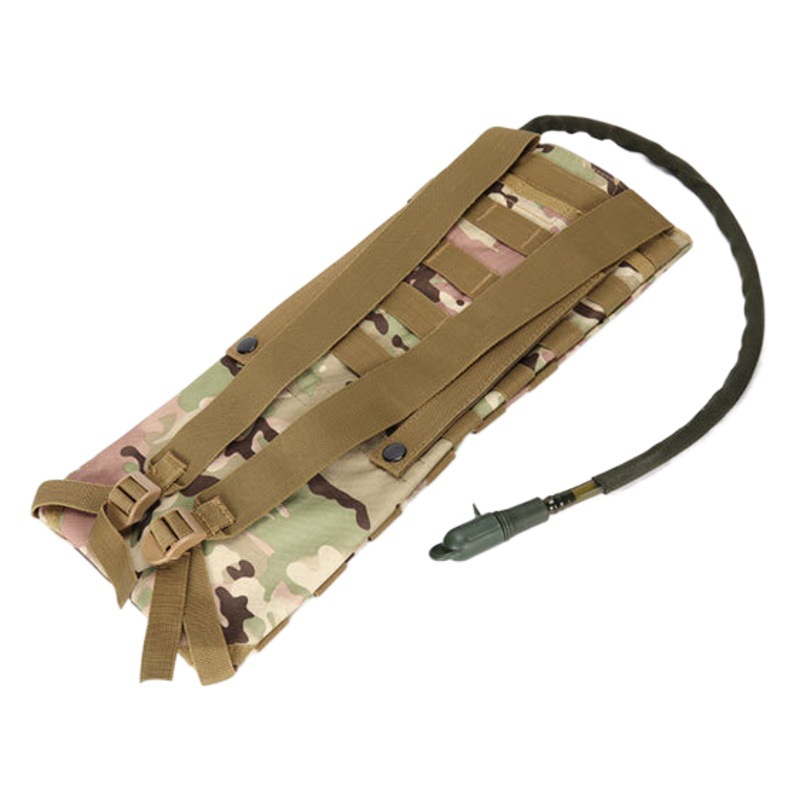 Bolsa de agua para ciclismo al aire libre con bolsa de agua para aliviar la sed de 3L, mochila de montañismo, deportes de senderismo, bolsa táctica de camuflaje, bolsa de agua