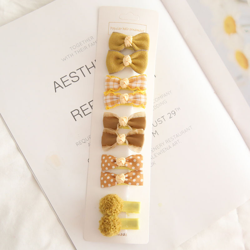 A116 fábrica al por mayor de los niños tocado accesorios para el pelo del bebé arco horquilla básica 10 unidades traje 1 Grupo