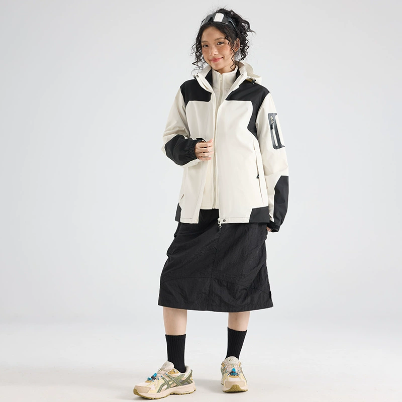 Windproof Waterproof Jacket (three-in-one) — Work & Climbing, Increased Thickness, Unisex Sizes