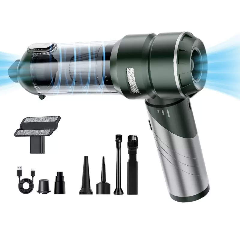 新款车载吸尘器家用充电便携式手持无刷小型吹尘器大吸力吸尘机