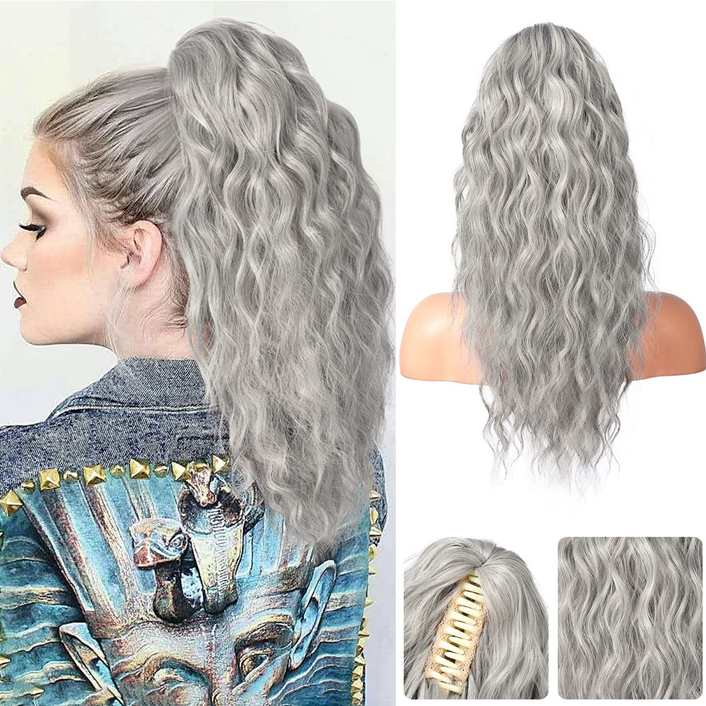 Syntetesch Päerdsschwanz Mat Klapp Fir Hoer_voghion.com