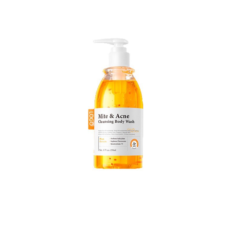Transfronteriza cúrcuma baño loción fábrica de marca personalizada refrescante control de aceite anti-acidificación loción de baño de limpieza profunda procesamiento image 6