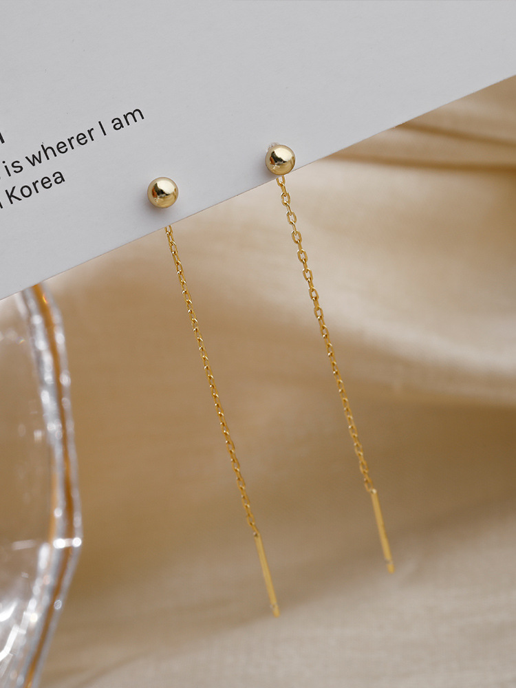 [Muxi] earrings women's elegant sterling silver earrings 2022 new fashion earrings women's silver earrings short small earrings