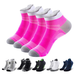 Cross-Border Outdoor Sports Socks Running Socks Autumn and Winter Non-Slip Shock-Absorbing Socks Men and Women Casual Short Socks Foreign Trade Wholesale