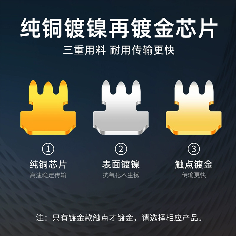 Suministro directo de fábrica Ultra-cinco Categoría 6 Categoría 7 Categoría 8 Gigabit blindado a través del agujero de cable de red Crystal Head Network conector chapado en oro