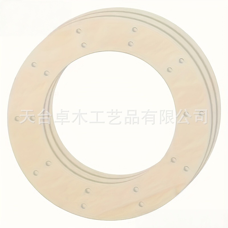 Cross-Border Amazon Wooden Crafts Garland Wood Chip Slice Frame DIY Holiday Valentine's Day Easter Wedding