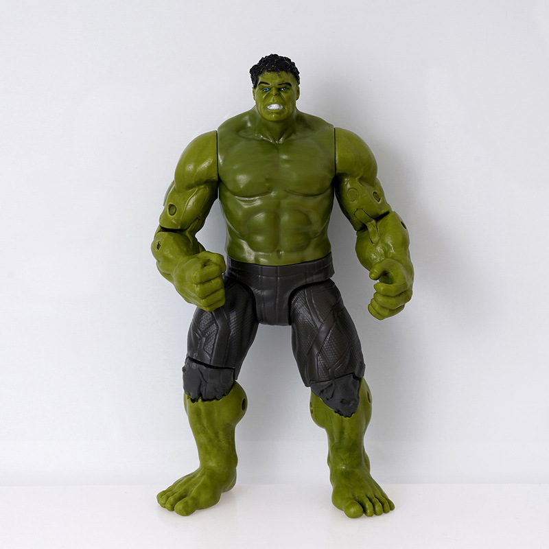 アベンジャーズフィギュアキャプテンアメリカスパイダーマンアイアンマンレッドジャイアントライトレス人形モデル装飾品卸売|undefined
