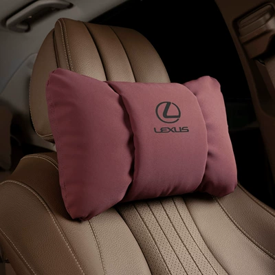 Cushion Es200Es300H/Rx/Nx/Ux/Ls/Lx Car – Headrest - butterfly-style-volcano-red-lexus-headrest-set