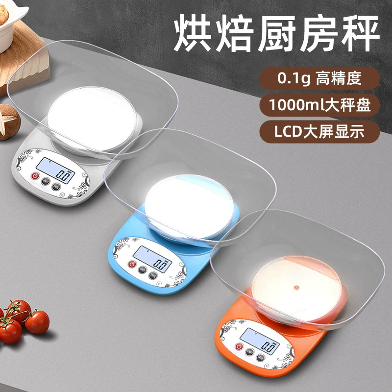 Электронные весы с поддоном с подсветкой