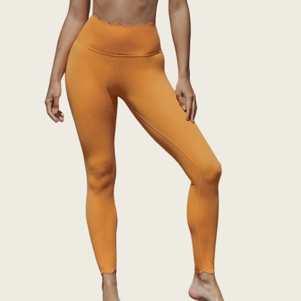 Orange leggings