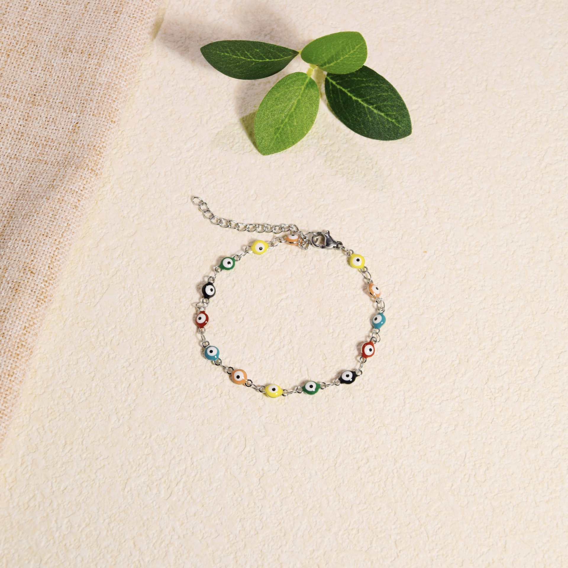 Lucky Evil Eye Red String Bracelet,Handmade Protection Jewelry.Ward Off Evil & Negative Energy,bless You With Safety & Good Luck.Adjustable,minimalist_voghion.com