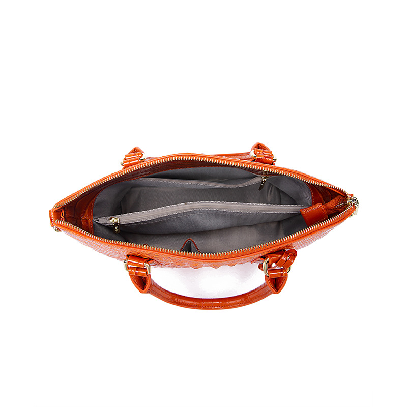 Crocodile Brahman 3D Neue Handtasche aus echtem Leder für Damen Doukuai Live Broadcast Organization_voghion.com