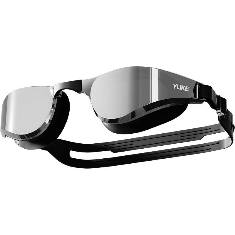 Set de Gafas de Natación de Policarbonato, Impermeable y Antiempañante