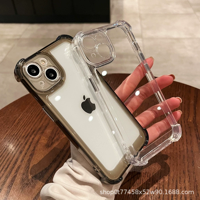 Apple, совместимый iPhone 15, чехол для телефона, акриловый защитный чехол, подушка безопасности, iPhone, защита от падения