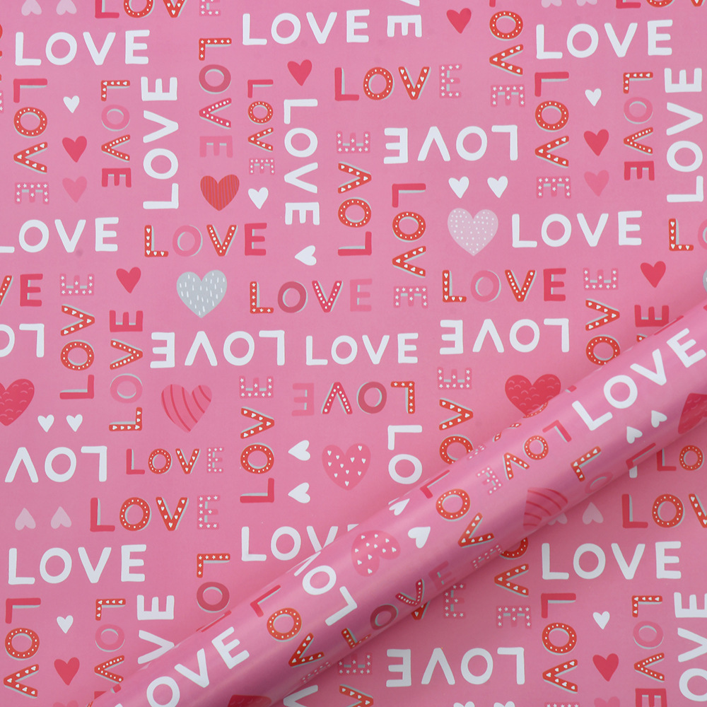 Papel de regalo de San Valentín de Amazon, papel de regalo romántico, papel con diseño floral, papel de regalo de cumpleaños al por mayor