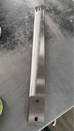 Поставка 440 нержавеющей стали длинный режущий нож зубчатый резак для нарезки зубьев