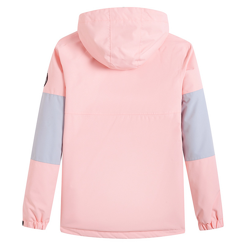 Dámské oblečení lyžařská mikina s kapucí, oversize snowboardové a doubleboardové lyžařské oblečení a kalhoty_voghion.com