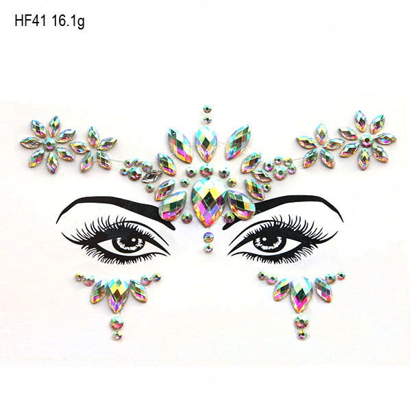 Crystal face sticker ˮü걦ʯ곧