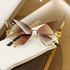 Geometric fashionable sunglasses, 2023 collection, European style, graduation party