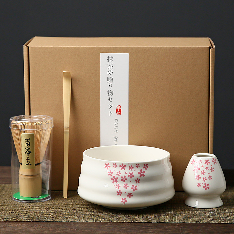 Matcha tazón té taza Matcha cepillo cien Benli taza de té Té juego de té Dinastía Song juego de té Matcha herramienta traje caja de regalo japonés