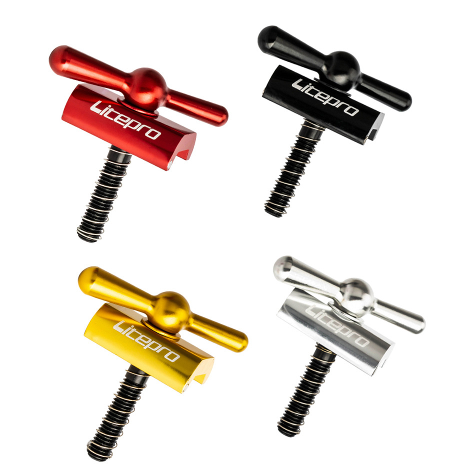 Paño pequeño, grifo de bicicleta plegable, hebilla plegable, manija giratoria plegable, hebilla C, accesorios de tela pequeña